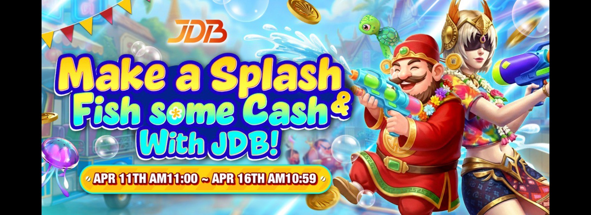 JDB Make a Splash and Fish some Cash